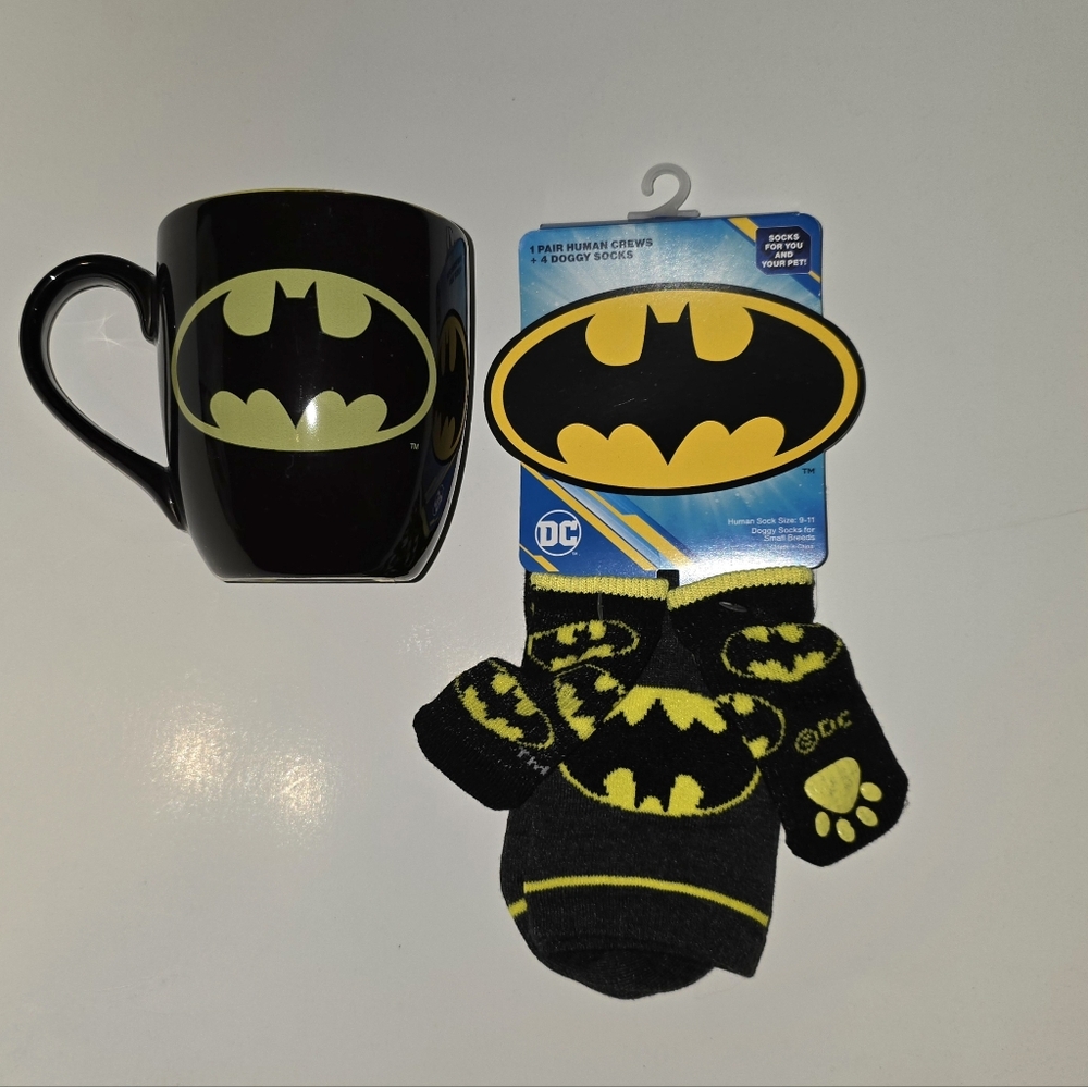 Batman Mug and Socks Set